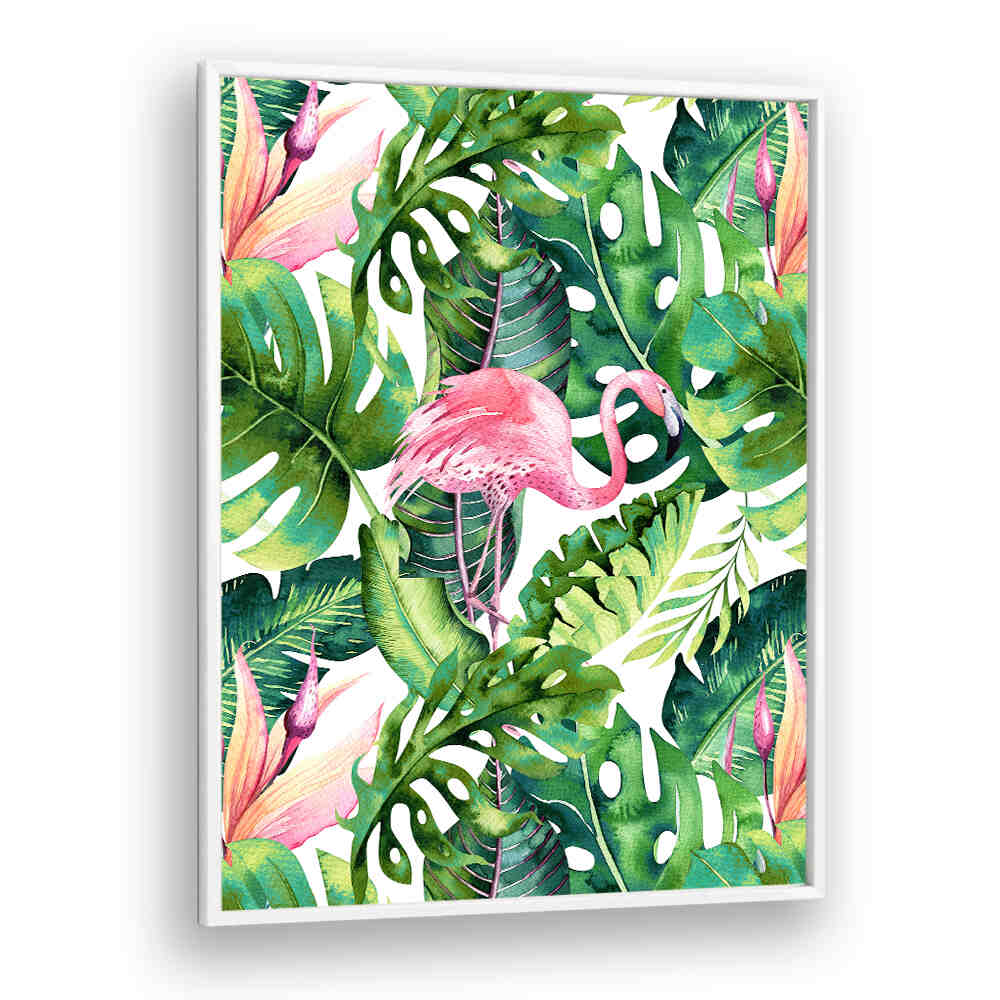 FLAMINGO TROPICAL , ANIMAL PAINTINGS