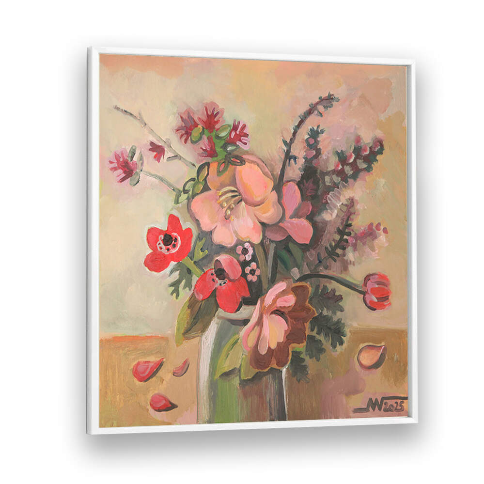 FLOWERS IV , RETRO ART