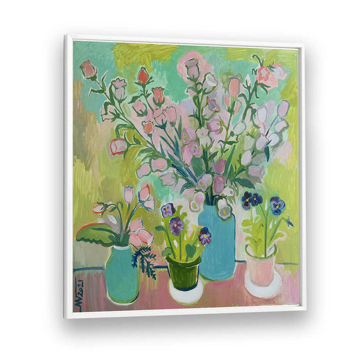 FLOWERS III , RETRO ART