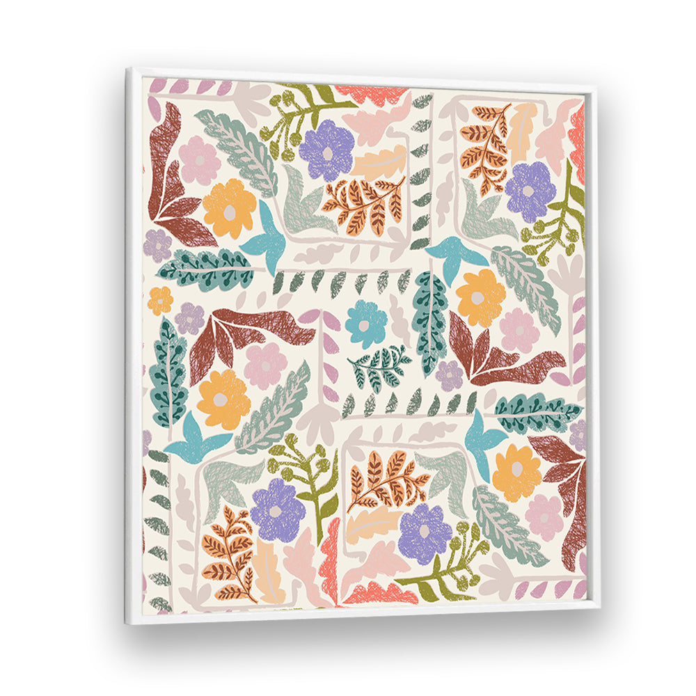 FOLK ART FLORAL PATTERN