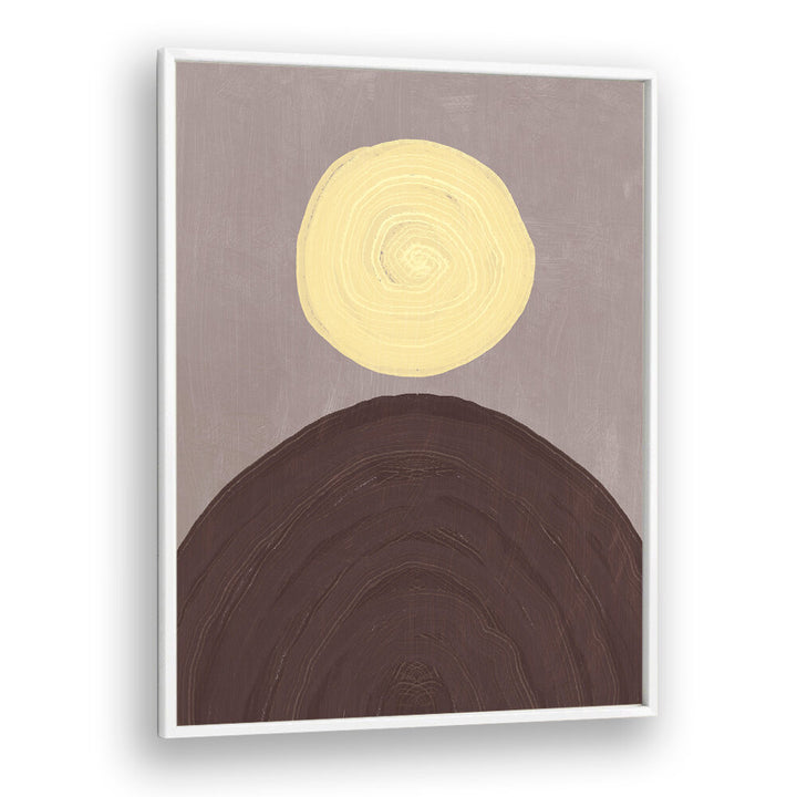 GEOMETRIC YELLOW SUN , ABSTRACT PAINTINGS