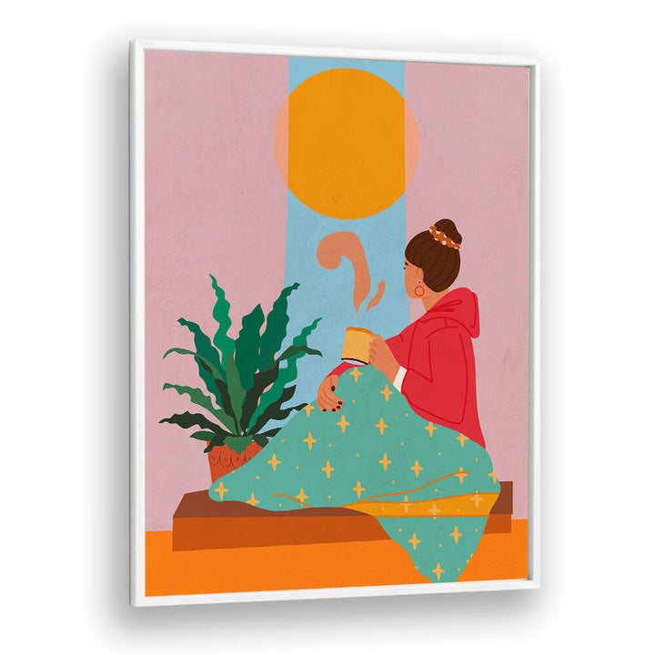 GIRL LOOKING OUT OF WINDOW II , FASHION POSTERS