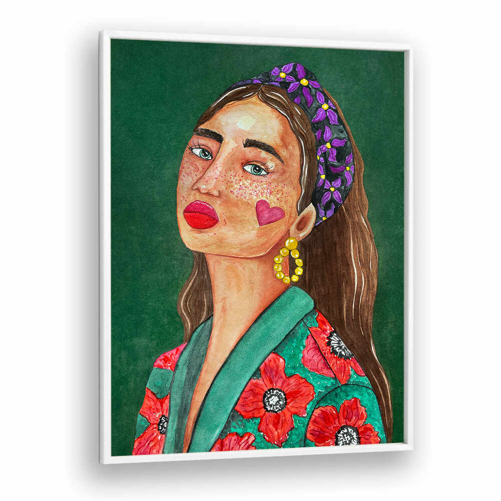 GIRL WITH HAIR BAND