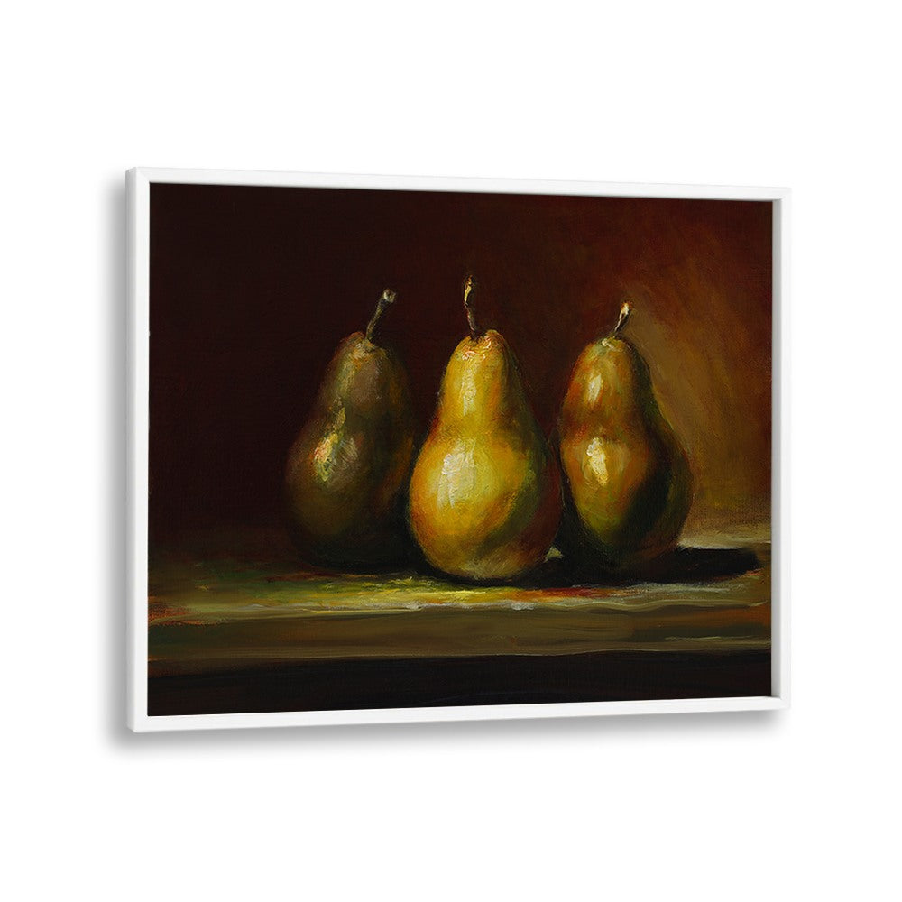 GLOWING STILL LIFE PEARS