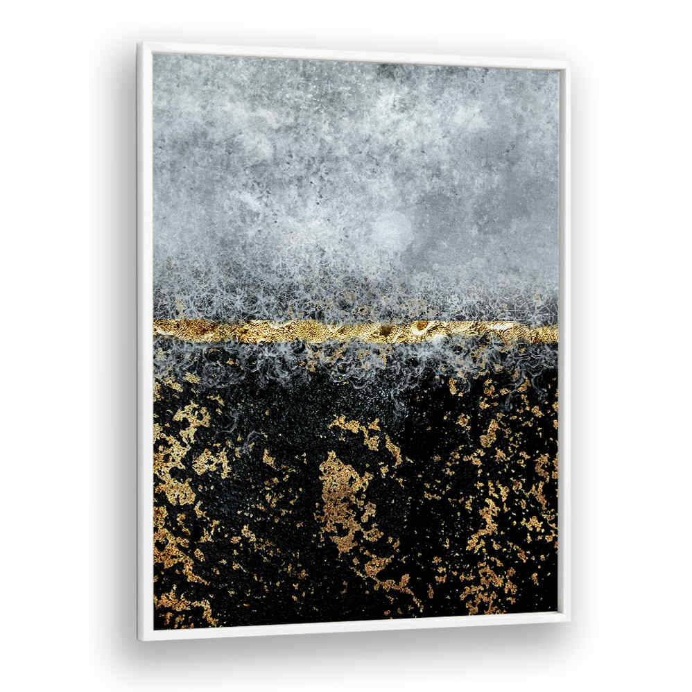 GOLD BLACK ABSTRACT , ABSTRACT PAINTINGS