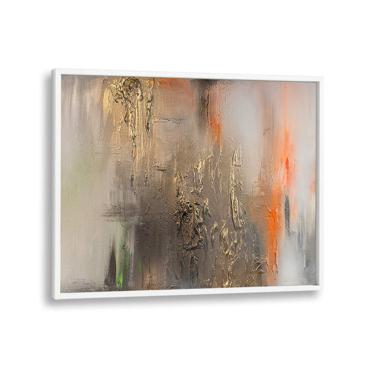 GOLD DESCENT , ABSTRACT PAINTINGS