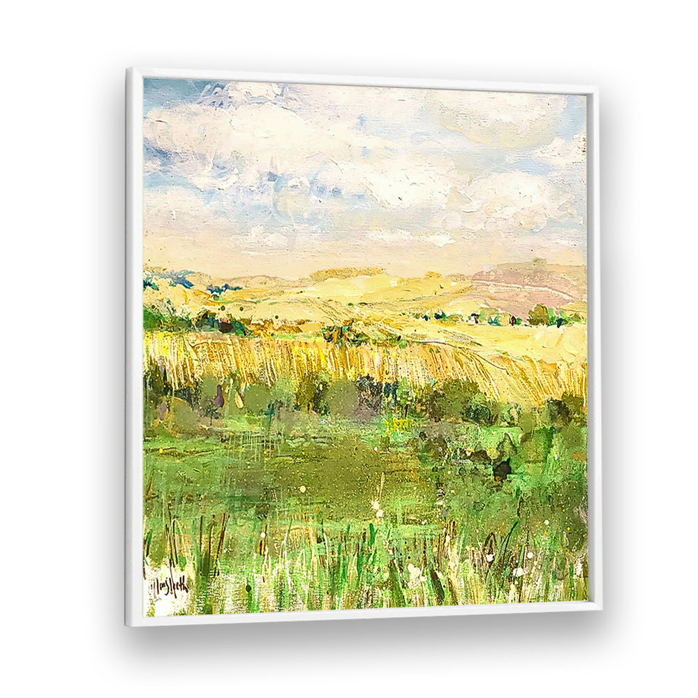 GOLDEN FIELDS AT DAWN