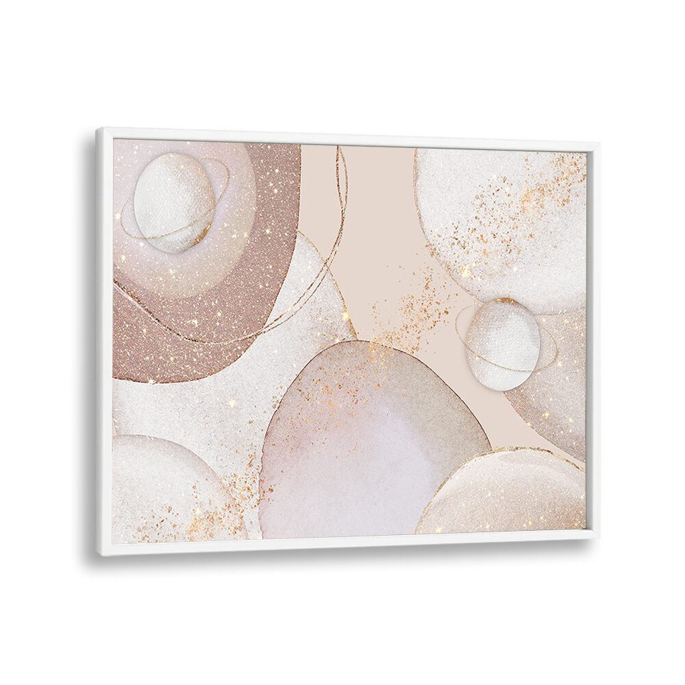 Elevate your decor with the GOLDEN GALAXY, ABSTRACT PAINTINGS, featuring stunning acrylic artwork in soft hues.