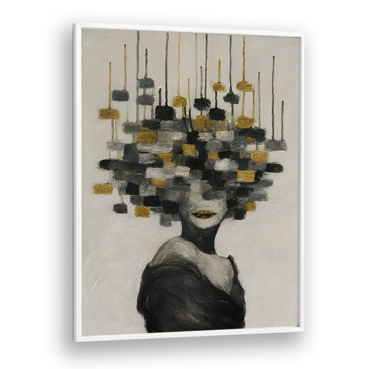 GOLDEN SILENCE , EXPRESSIONISM PAINTINGS