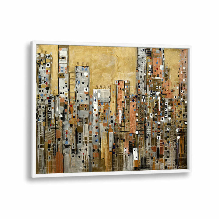 GOLDEN SKY , MODERN IMPRESSIONISM PAINTINGS