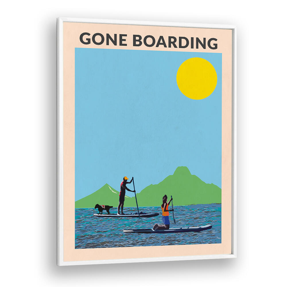 GONE BOARDING , BEACH PAINTINGS