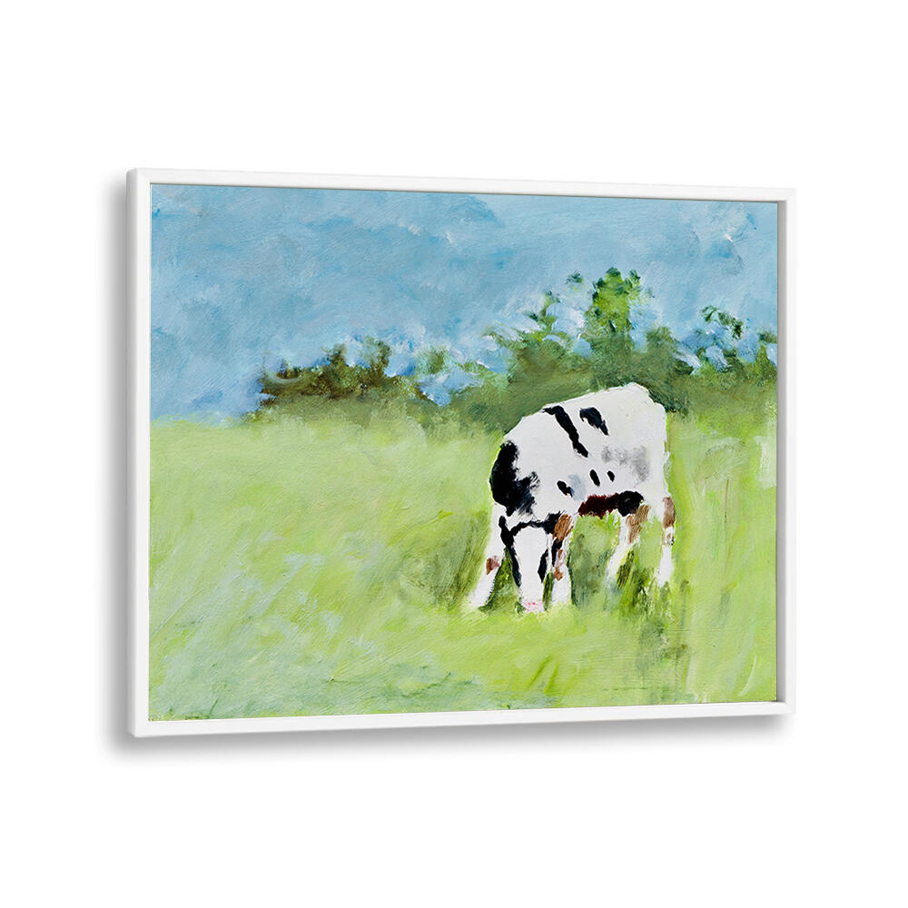 GRAZING , ANIMAL PAINTINGS