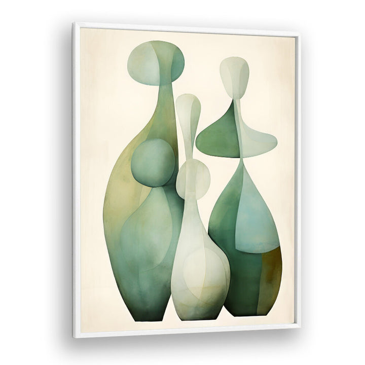 GREEN BEIGE GEO V , ORGANIC FORMS