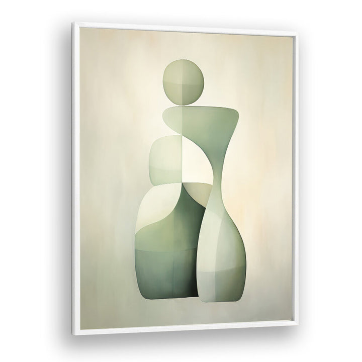 GREEN BEIGE GEO VI , ORGANIC FORMS