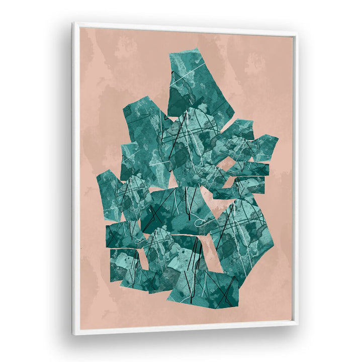 Stunning GREEN GEOMETRIC SHAPES, GEOMETRIC ART PRINTS designed to elevate your modern decor and enhance any space.