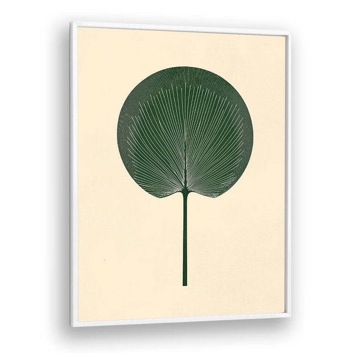 GREEN PALM LEAF , FLORAL FLOWER PAINTINGS