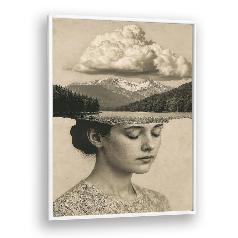 HEAD SPACE , SURREAL ART PRINTS