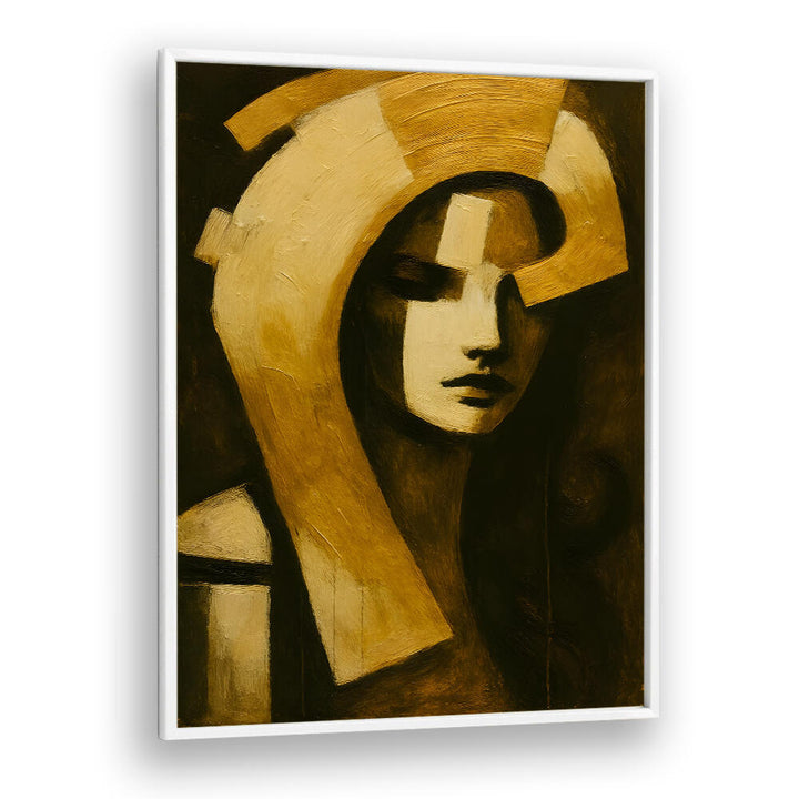 HELMED VISIONARY , EXPRESSIONISM PAINTINGS