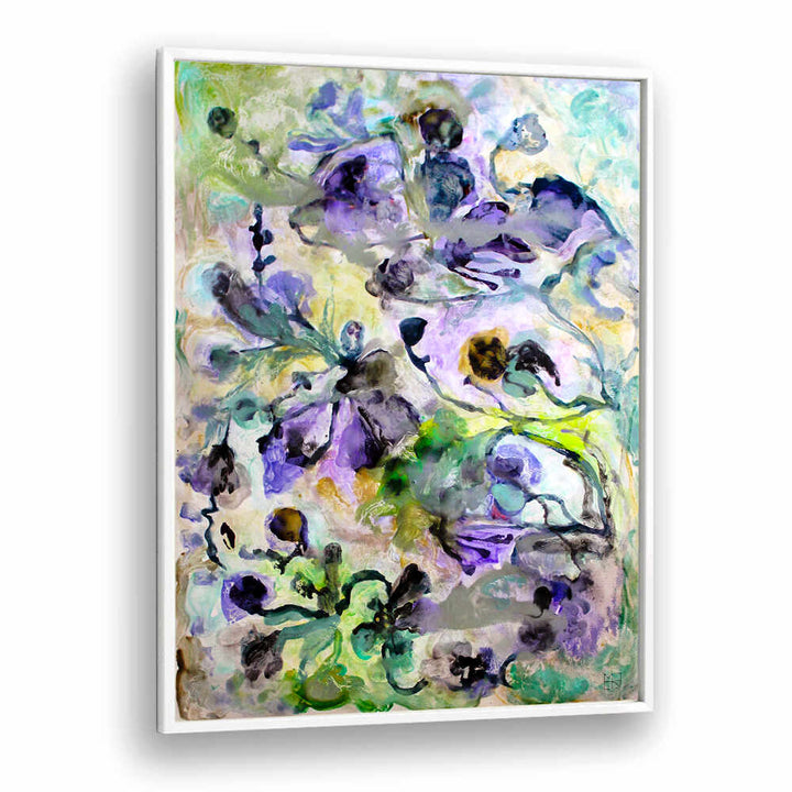 HERBARIUM DANCE , FLORAL FLOWER PAINTINGS