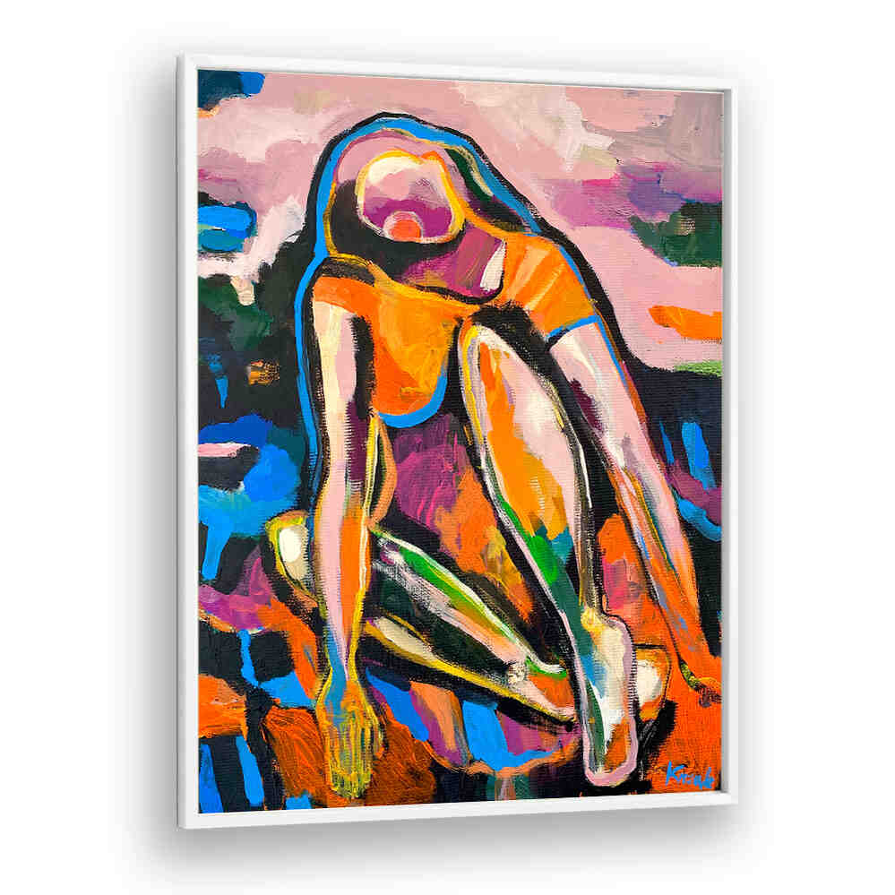 HERE I GLOW , PORTRAITS & FIGURATIVE ILLUSTRATIONS