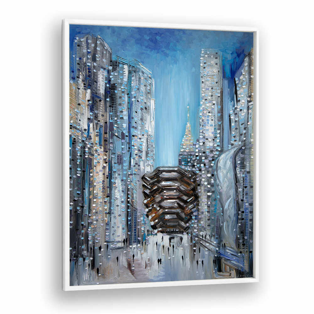 HUDSON YARDS , MODERN IMPRESSIONISM PAINTINGS