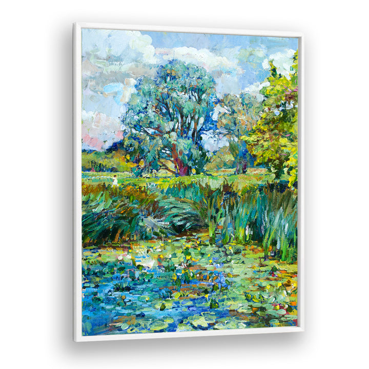 IMPRESSIONIST LILY POND