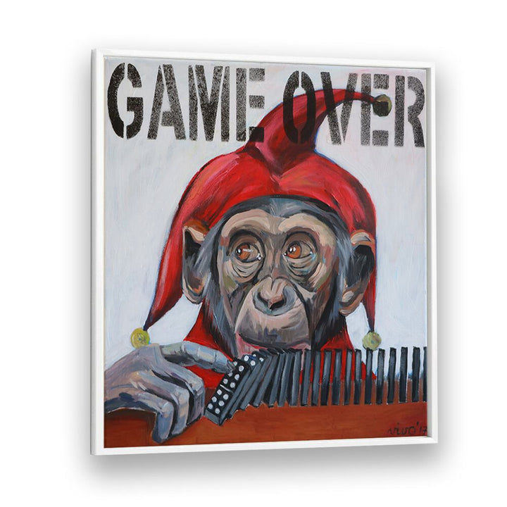 Vibrant JESTER'S FINAL PLAY, COMIC POSTERS showcasing abstract art, perfect for geeky wall decor.