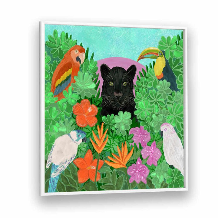 JUNGLE HARMONY , ANIMAL PAINTINGS