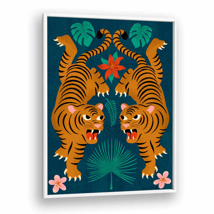 JUNGLE TIGERS I , KIDS ROOM PAINTINGS