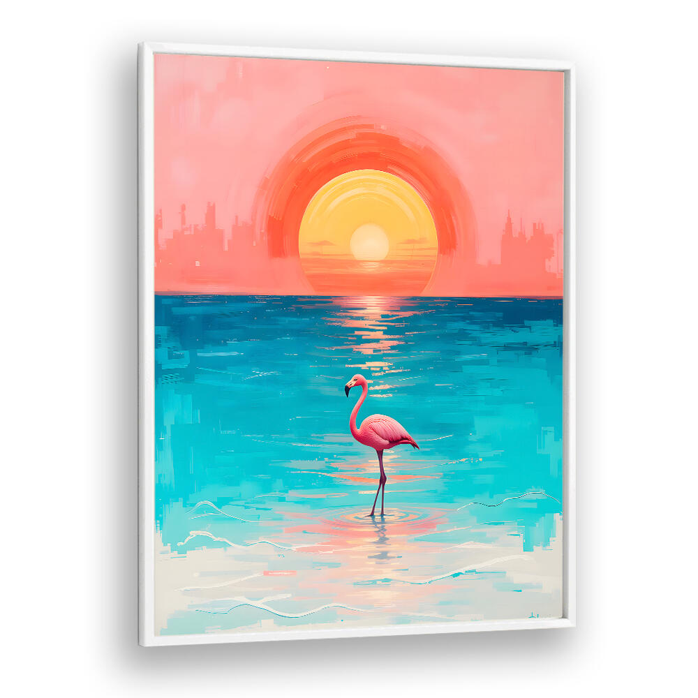 JUST VIBING BY THE SEA , LANDSCAPE PAINTINGS