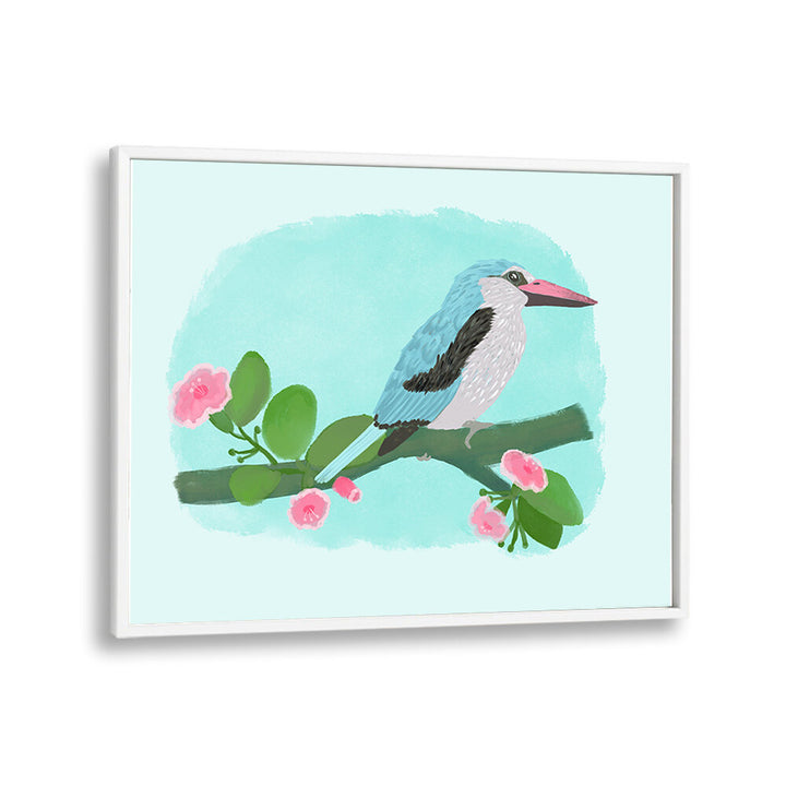 KINGFISHER I , ANIMAL PAINTINGS