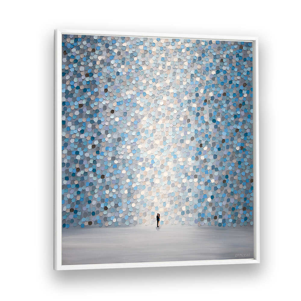 KISS IN THE MOONLIGHT , MODERN IMPRESSIONISM PAINTINGS