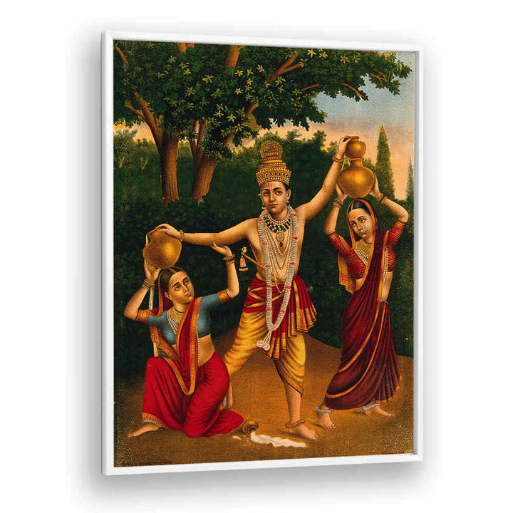 KRISHNA SPILLING THE MILK