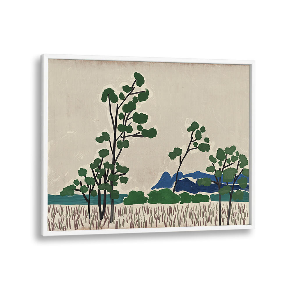 LANDSCAPE WOOD PANEL , LANDSCAPE PAINTINGS