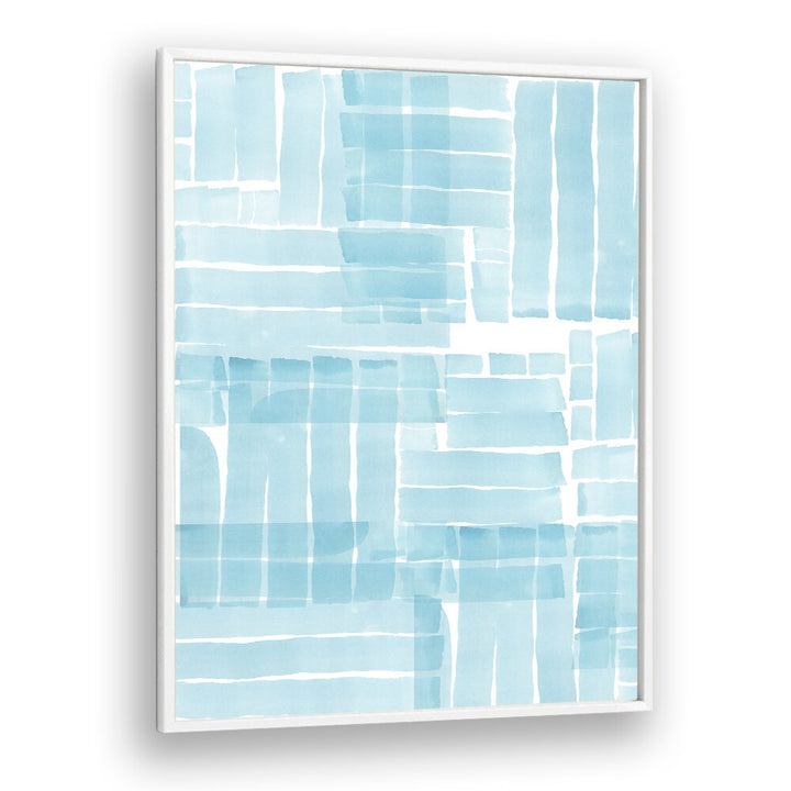 Stunning BLUE WATERCOLOUR WASH III, ABSTRACT PAINTINGS featuring soft gradients and vibrant hues, perfect for any space.