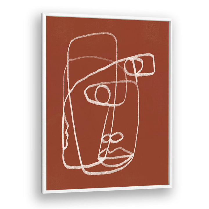 LINE ART TERRACOTTA II , LINE ART PAINTINGS