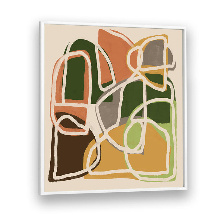 LINES AND SHAPES , ABSTRACT PAINTINGS