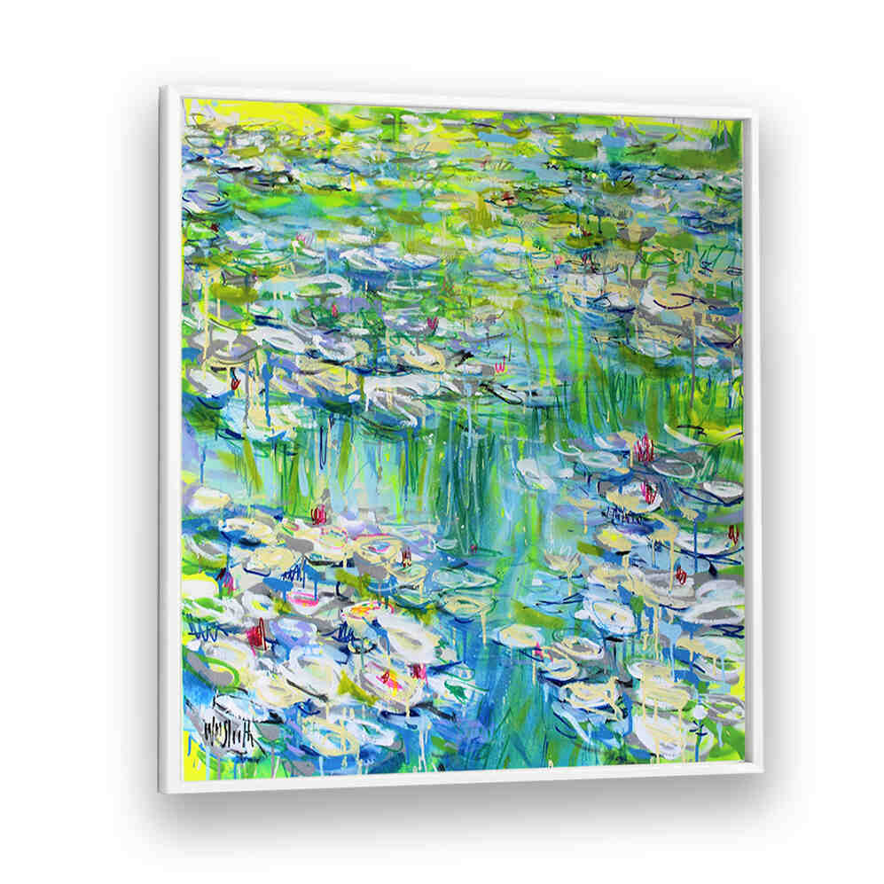 LIQUID SERENITY , FLORAL FLOWER PAINTINGS