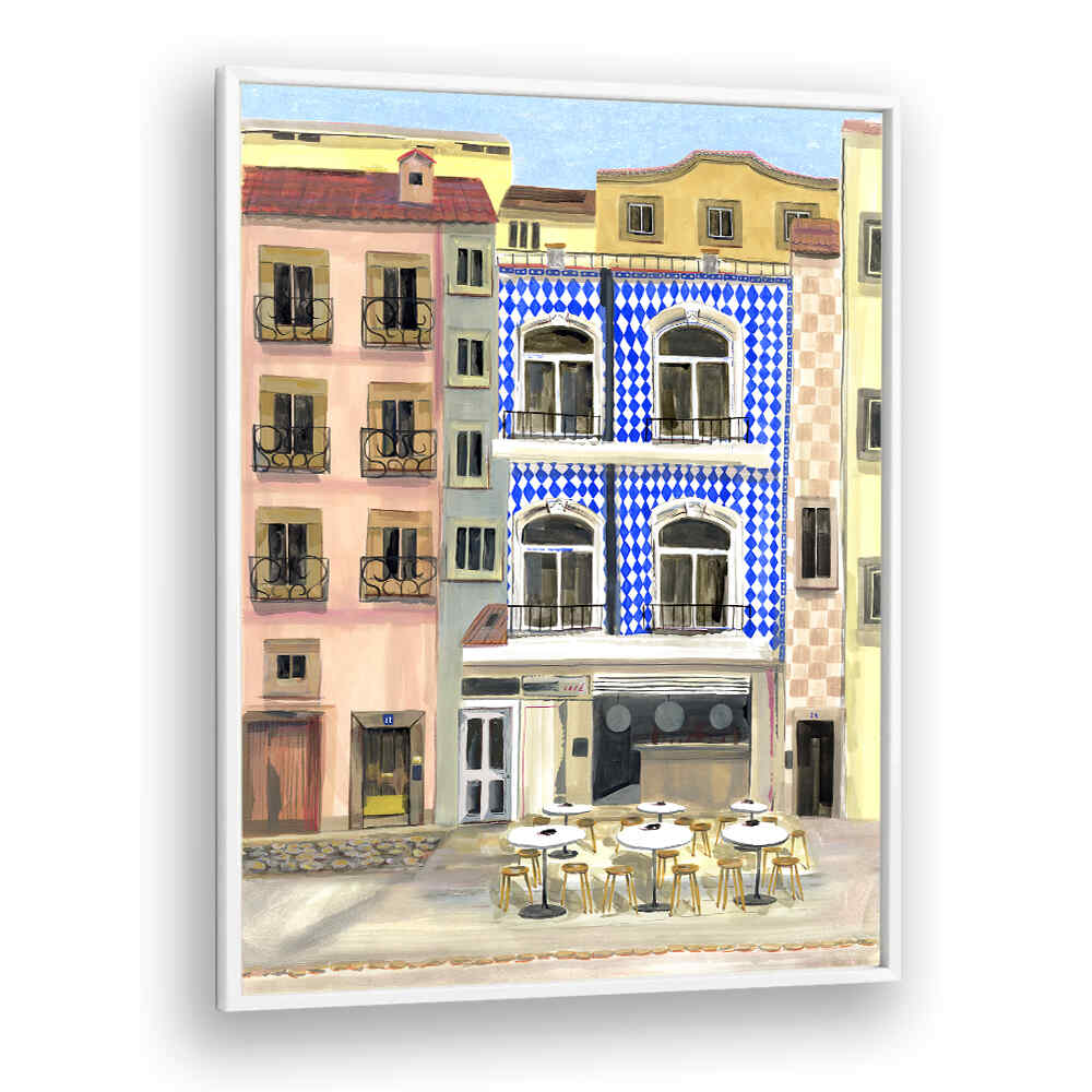 LISBON STREETS , LANDSCAPE PAINTINGS