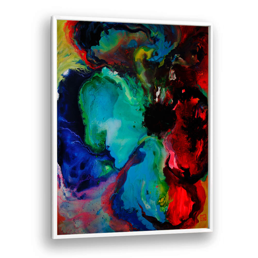 LOVERS POPPY , FLORAL FLOWER PAINTINGS