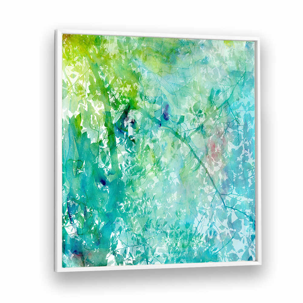 LUSH GREEN HUES , ABSTRACT PAINTINGS