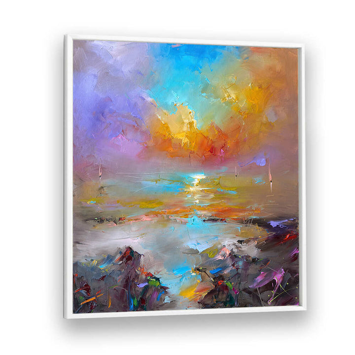 MAGIC SUNSET ,ABSTRACT PAINTINGS