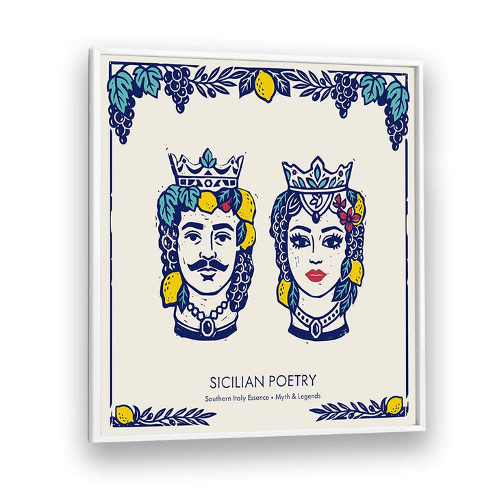 SICILIAN KING AND QUEEN