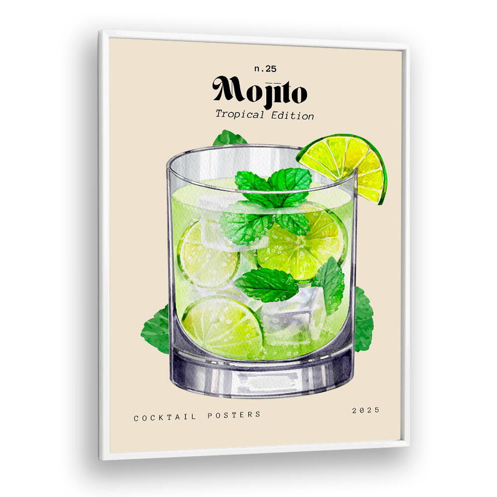 MINTY LIME REFRESH , BAR & CAFE ART