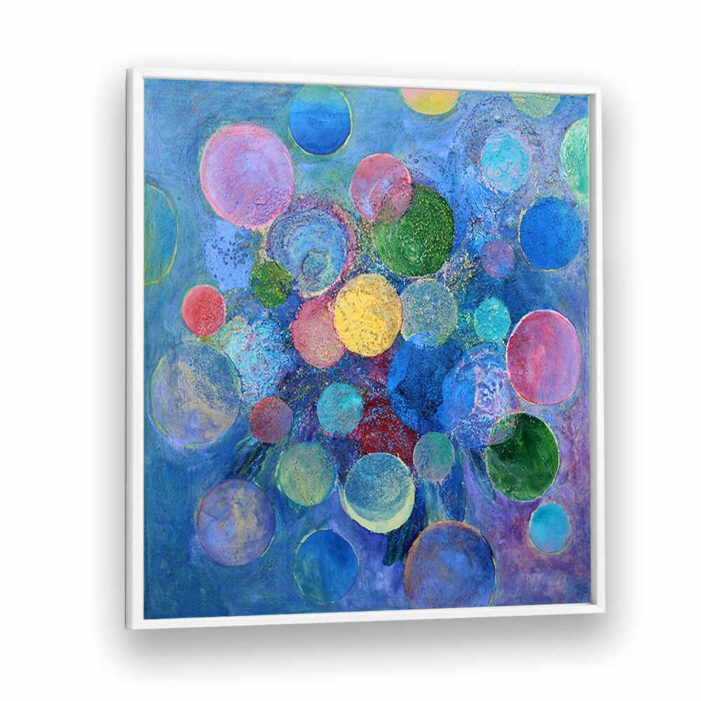 MOON BLOOMS , ABSTRACT PAINTINGS