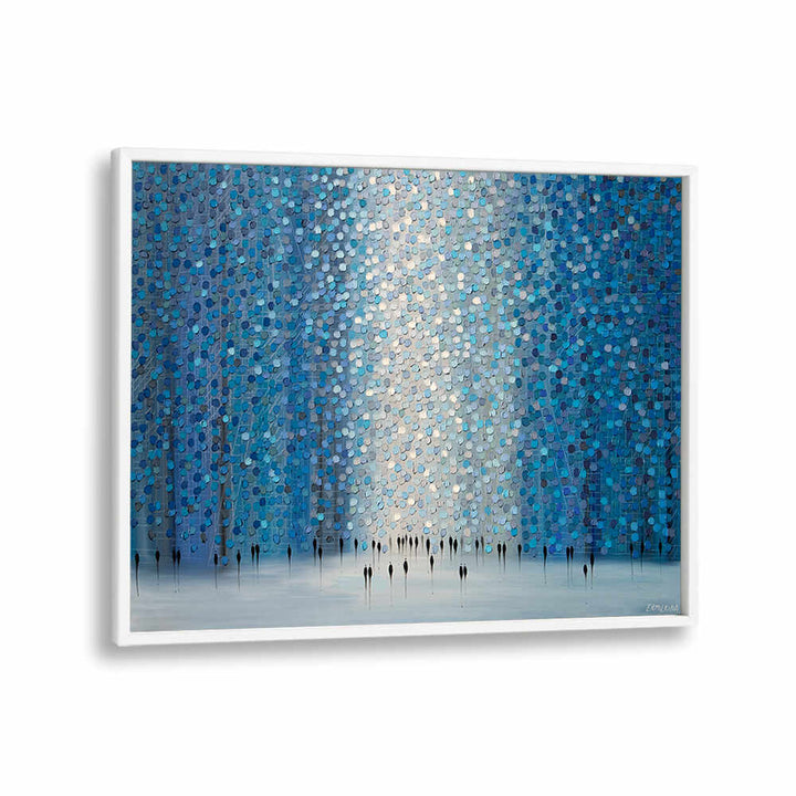 MOONLIHJT WALK , MODERN IMPRESSIONISM PAINTINGS