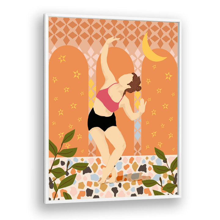 MOONLIT DANCE , PORTRAITS & FIGURATIVE ILLUSTRATIONS