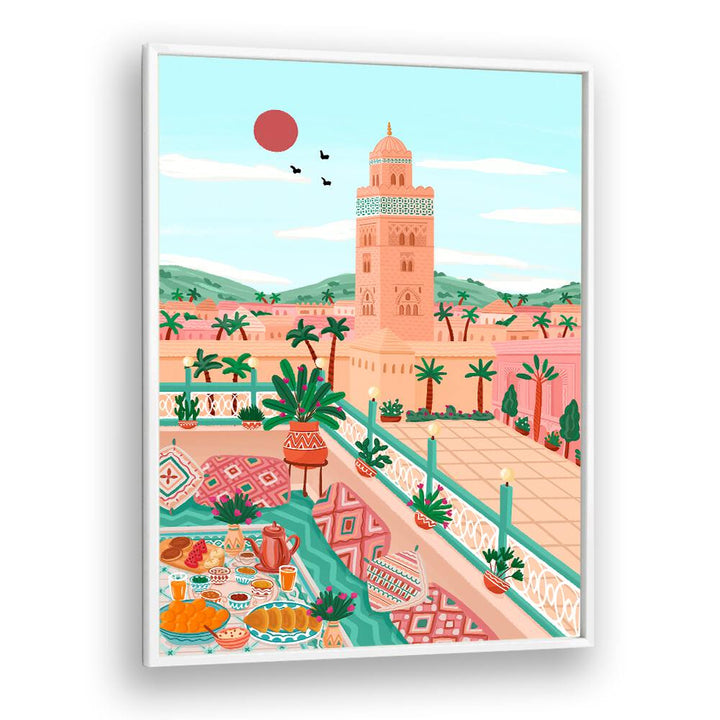 MOROCCAN MORNING BLISS , TRAVEL POSTERS