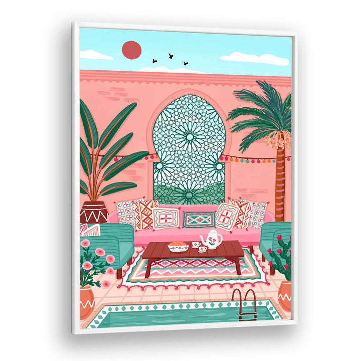 MOROCCO HOTEL , TRAVEL POSTERS