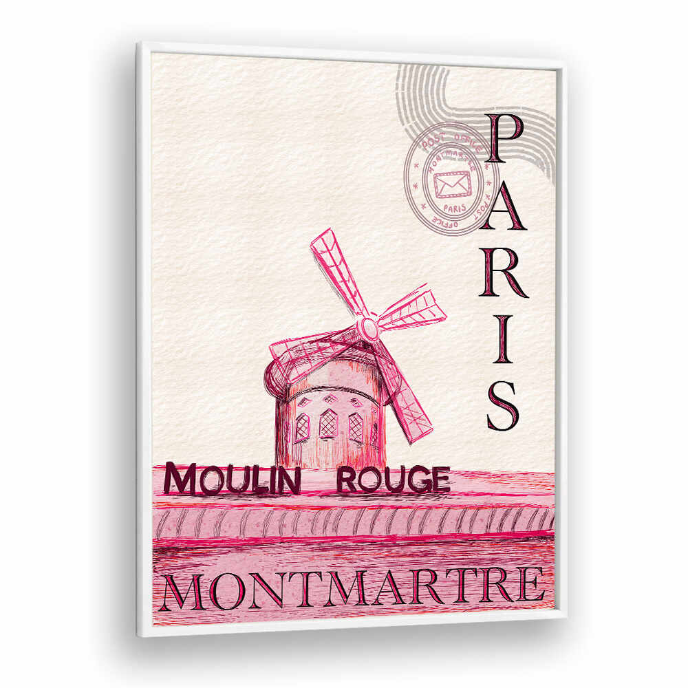MOULIN ROUGE PARIS , TRAVEL POSTERS